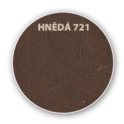 Pánské ponožky ŽEBRO tmavě hnědé